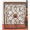 Image 2 : 2 DECORATIVE WROUGHT IRON PIECES APPROX 58" TALL