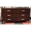 Image 1 : BLACK 6 DRAWER DRESSER