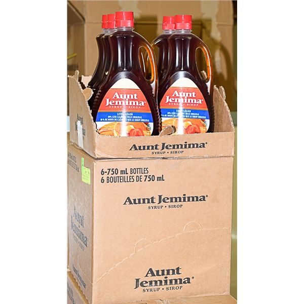 AUNT JEMIMA LITE 50% LESS CALORIES CASE OF 6-750ML