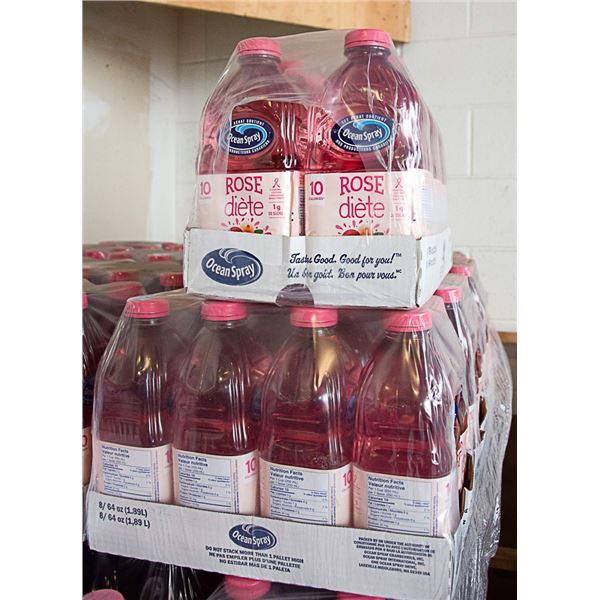 3 CASES WITH EIGHT 1.89 LITRE BOTTLE OF PINK DIET