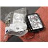 2 NEW AS115 DOUBLE BEAM WORK LAMPS - IE FORKLIFTS