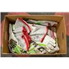 BOX LOT OF SIZE 9 GLOVES