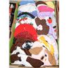 Image 1 : FLAT OF 30 BRAND NEW HAND KNITTED HATS INFANT/KIDS
