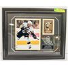 Image 1 : 11X14 FRAMED PHENOMS UPPER DECK SIDNEY CROSBY