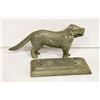 Image 1 : ANTIQUE CAST METAL DOG NUT CRACKER WITH BASE