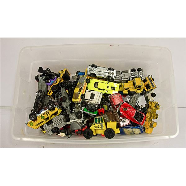 BIN OF 1980 HOT WHEELS & MORE