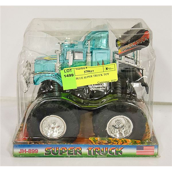 BLUE SUPER TRUCK TOY
