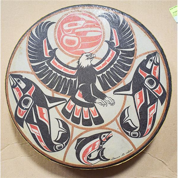 1935 NOTHWEST COAST INDIAN DRUM