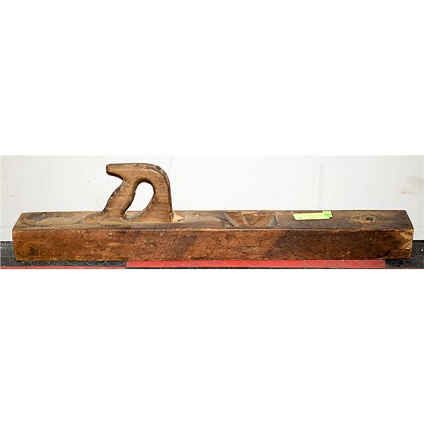 ANTIQUE WOODEN PLANE