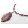 Image 1 : ESTATE 925 SILVER AGATE/AMETHYST/GARNET ARTISAN