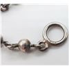 Image 4 : ESTATE 925 SILVER TOGGLE CLASP 18.5" LONG NECKLACE