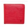 Image 1 : Louis Vuitton Red Epi Bifold Wallet