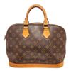 Image 1 : Louis Vuitton Brown Damier Ebene Alma MM Monogram Satchel