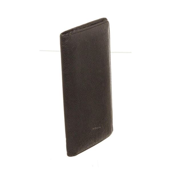 Louis Vuitton Black Leather Brazza Wallet