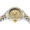 Image 3 : Rolex Ladies Quickset 2 Tone Champagne Channel Diamond Datejust Wristwatch