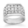 Image 1 : DESIGNER'S STYLE 2.00ctw MEN'S DIAMOND RING WHITE GOLD