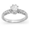 Image 1 : ACA DIAMOND 0.85ct ENGAGEMENT ANNIVERSARY RING 14K GOLD