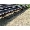 Image 3 : Metal livestock feeder with belted bottom 30' long