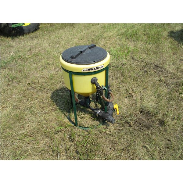 Focus Industries "Handler I" chemical handler with stand