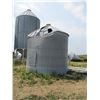 Image 1 : Damaged flat bottom grain bin