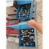 Image 1 : 2 Metal Bins Full of Door Hardware