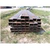 Image 2 : 42 Pcs Metal Tubing 3" x 4" - 13' Long Approx 2843 LBS