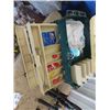 Image 2 : Fishing Rods & Reels , 2 Tackle Boxes, Some Tackle -20% Full, Broken Latch