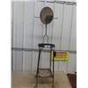 Image 1 : Wrought Iron Washstand w Swivel Bevelled Mirror, No Basin
