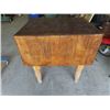 Image 1 : (GM) Butcher Block Table 33" H X 30" X 24"