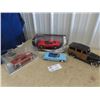 Image 1 : 3 Die Cast Cars - 1 Corvette in Box & Metal Woody Car