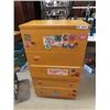 Image 1 : Wooden 5 Drawer Dresser 42" x 24" x 16"