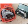 Image 3 : 3 Power Tools all w Case - Craftsman Belt Sander, Skil  Circ Saw, & Shopmate 1/4" Drill
