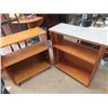 Image 3 : 2 Open Shelves Both are Approx 33"x 30" x 12" & Upper Cupboard 36" x 21" x 12"