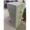 Image 2 : Commander Metal FIling Cabinet 4 Drawer w Key 52" x 18" x 18"