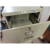 Image 3 : Commander Metal FIling Cabinet 4 Drawer w Key 52" x 18" x 18"