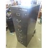 Image 2 : Cole 4 Drawer Metal Filing Cabinet 52" x 18" x 27"
