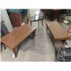 Image 1 : 2 Coffee Table & 1 Step Back End Tables