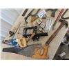 Image 3 : Saws, Hammers, Nail Pullers, Squares, Wrenches, Bars, Tape Measurer Plus More