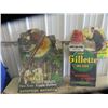 Image 1 : 2 Cardboard Signs 1) Waterman's Pens 22" x 30" & 1) Gillette Blades 18" x 30"