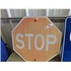 Image 2 : 2 Metal Traffic Signs - Stop Signs 24" Rd Crossing Ahead 24" x 30"