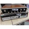 Image 2 : 2 Stereo Receivers, 1) Nivico & 1) Vagabound w Stereo & Vintage Set of Speakers