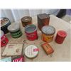 Image 2 : (AC) Various Cig Tins- Tobacco, & Various Household