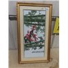 Image 1 : Embossed FRamed Picture 16" X 29"