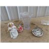 Image 1 : Royal Doulton - Figurine Gissie, Avon 25th Anniversary C & S , Vase w Etched Elk & More