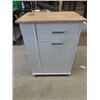 Image 1 : Portable Kitchen Island 35" x 28" x 17"