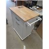 Image 2 : Portable Kitchen Island 35" x 28" x 17"