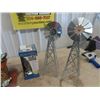 Image 2 : Duck Fireplace Ornament, Barn Lantern,  & 2 Metal Windmill Ornaments