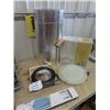 Image 2 : 18 Volt Cordless Drill, Clock, Spice Shelving Light Fixture, Plus More