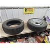 Image 1 : 2 Tires - 1 Rim - 215/ 55 R 16
