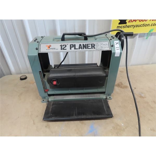 Transpower Modle CT-318 12" Thickness Planer